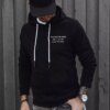 Férfi kapucnis pulóver Szín Fekete DSTREET