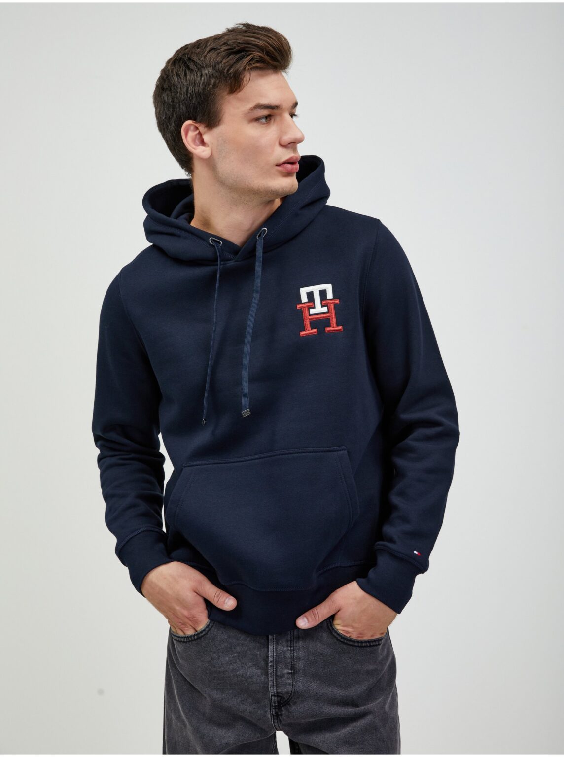 Férfi kapucnis pulóver Tommy Hilfiger
