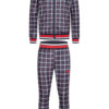 Férfi melegítő együttes Lonsdale 117344-Navy/Red/White