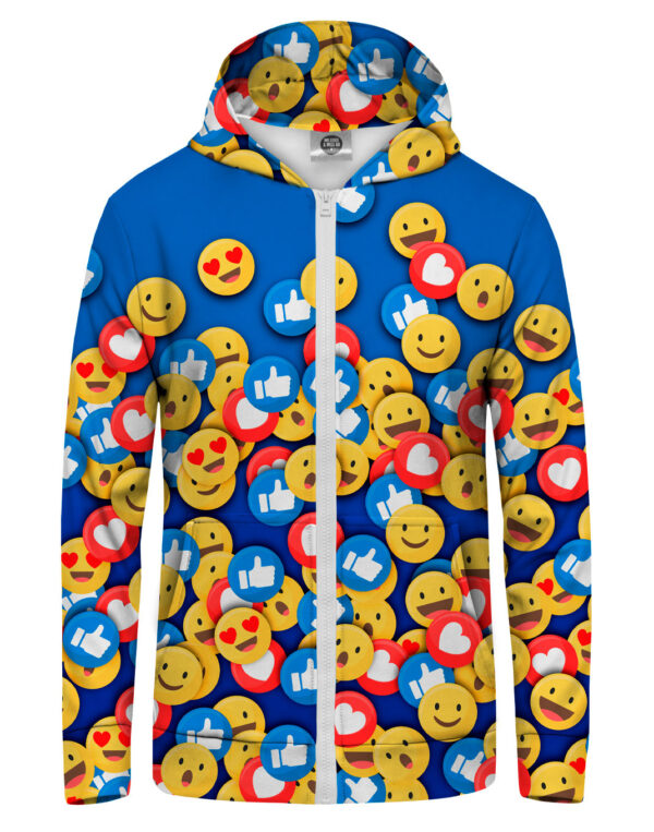 Férfi melegítő felső Mr. GUGU & Miss GO Emoji
