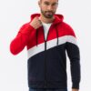Férfi melegítő felső Ombre Color Block