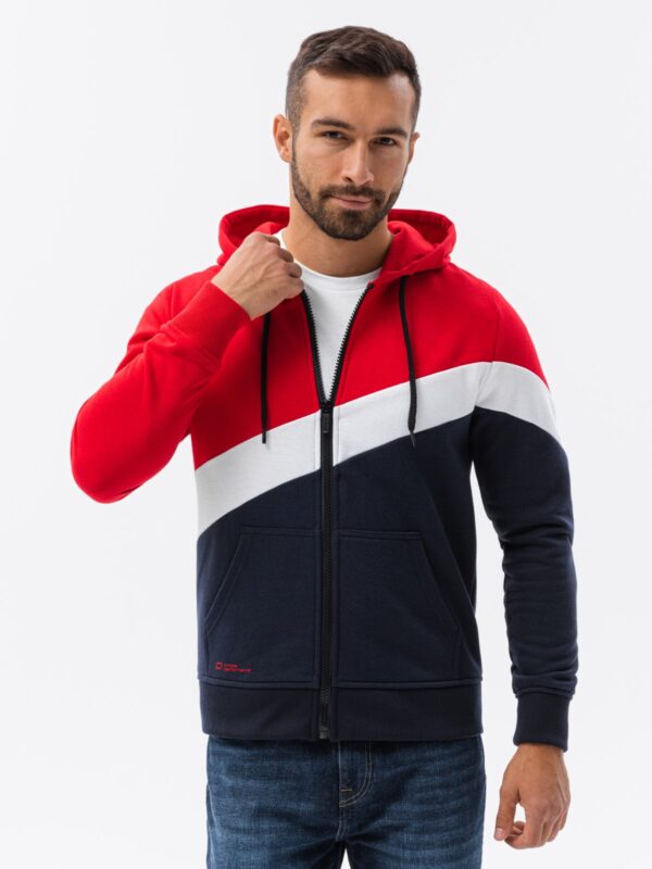 Férfi melegítő felső Ombre Color Block