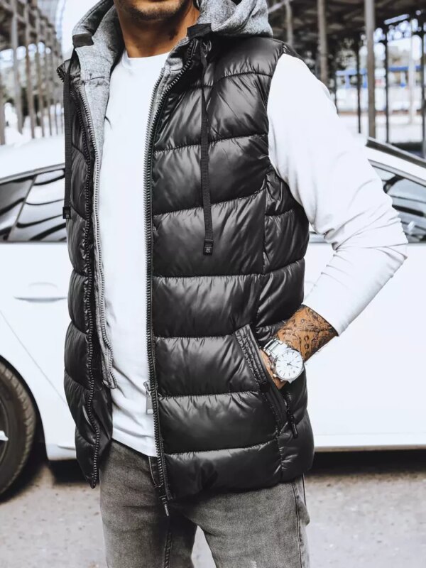 Férfi mellény DStreet Black