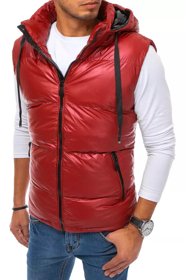 Férfi mellény DStreet Red