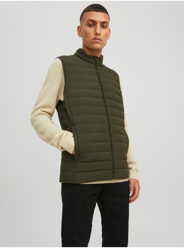 Férfi mellény Jack & Jones Khaki