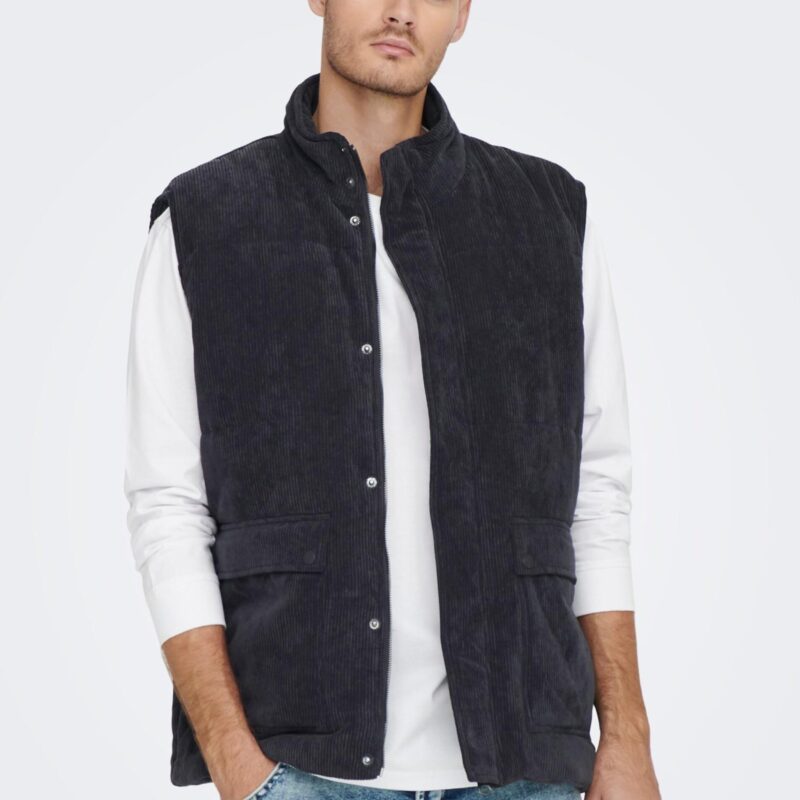 Férfi mellény Only Zip-Up