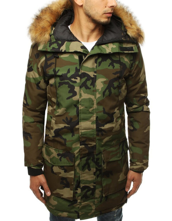 Férfi parká Szín Camo DSTREET