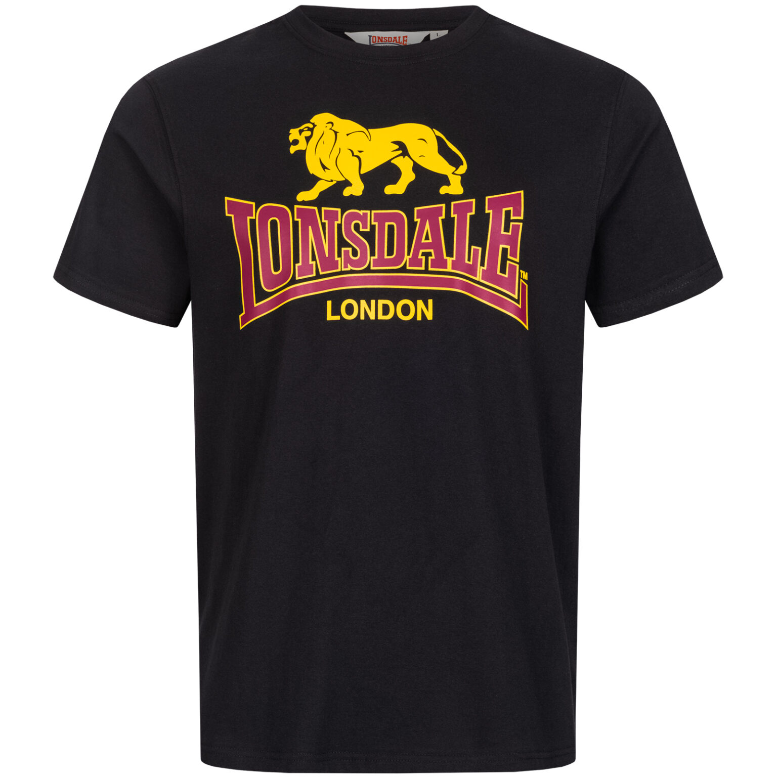 Férfi póló Lonsdale 115006-Black