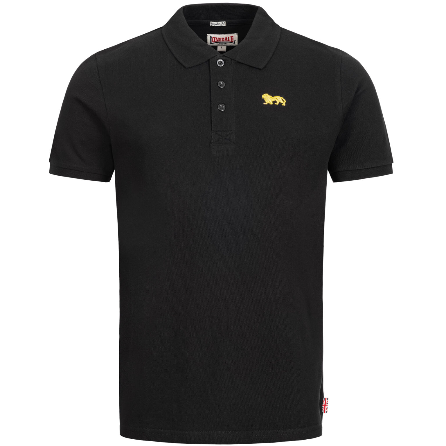 Férfi póló Lonsdale 115075-Black