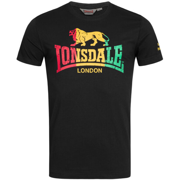 Férfi póló Lonsdale 115078-Black