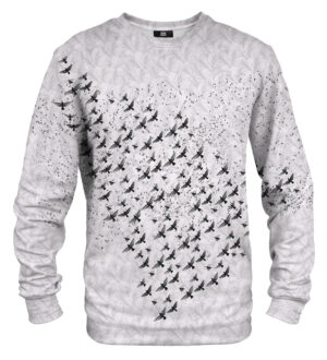 Férfi pulóver Mr. GUGU & Miss GO Mr._GUGU_&_Miss_GO_Sweater_S-PC086_White