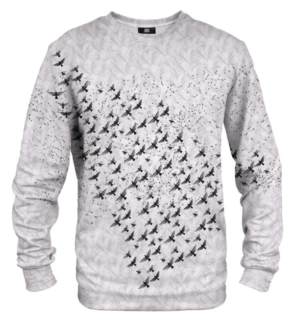 Férfi pulóver Mr. GUGU & Miss GO Mr._GUGU_&_Miss_GO_Sweater_S-PC086_White