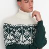 Férfi pulóver Trendyol Jacquard