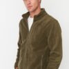 Férfi pulóver Trendyol Zip-Up