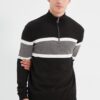 Férfi pulóver Trendyol Zip-up