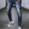 Férfi regular fit farmernadrág kék színben Dstreet