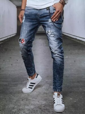 Férfi regular fit farmernadrág kék színben Dstreet