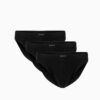 Férfi rövidnadrág ATLANTIC Sport 3Pack - fekete