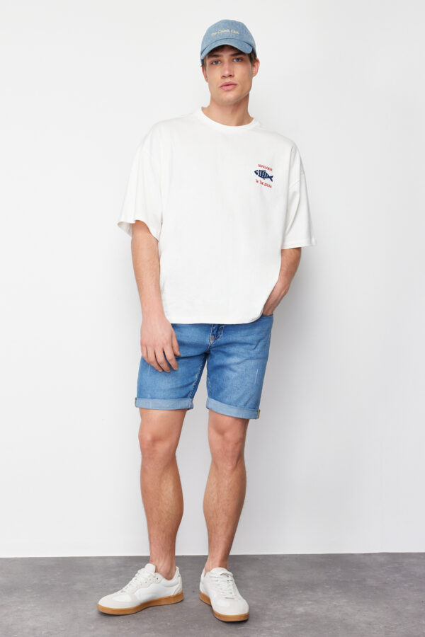 Férfi rövidnadrág Trendyol Denim