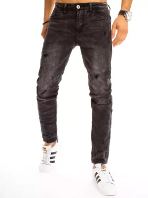 Férfi slim fit farmernadrág fekete színben Dstreet