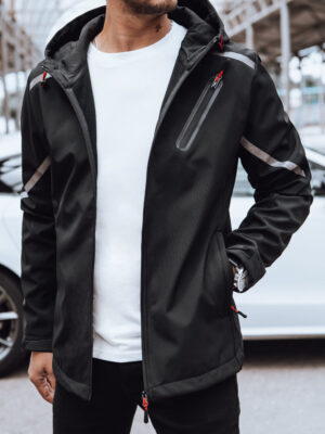 Férfi softshell Szín Fekete DSTREET