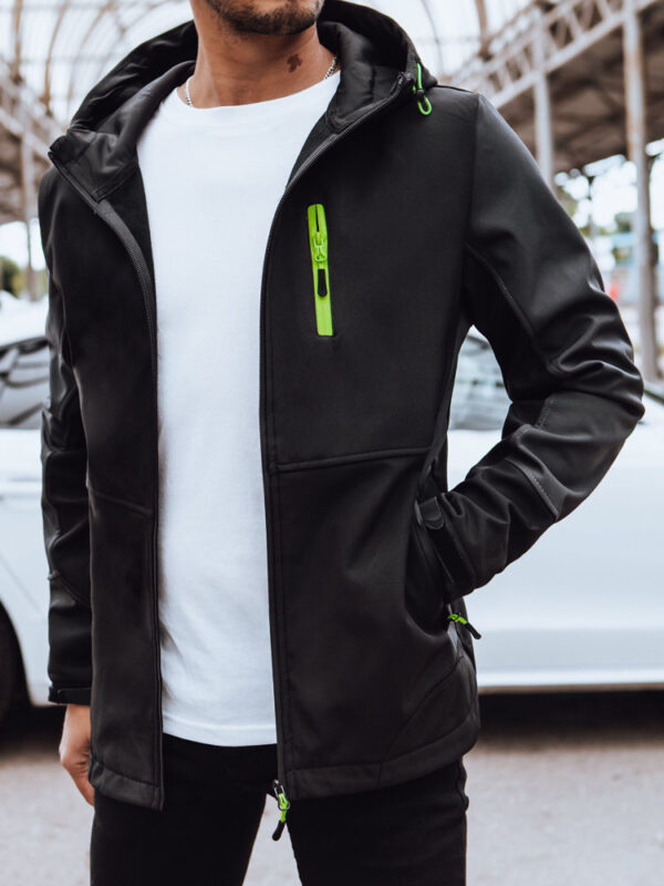 Férfi softshell Szín Fekete DSTREET