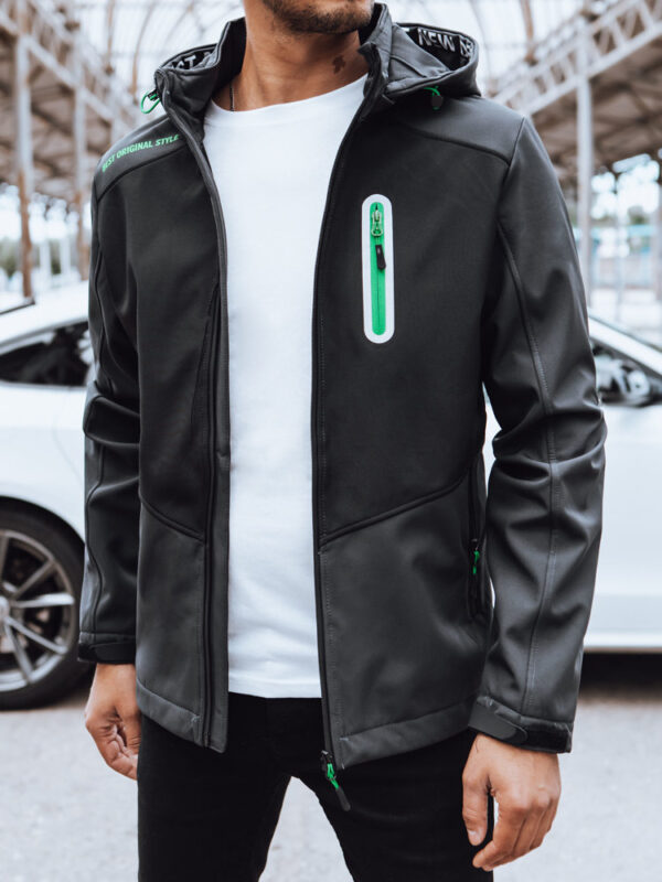 Férfi softshell Szín Fekete DSTREET