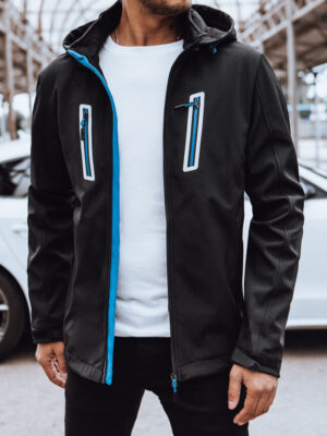Férfi softshell Szín Fekete DSTREET
