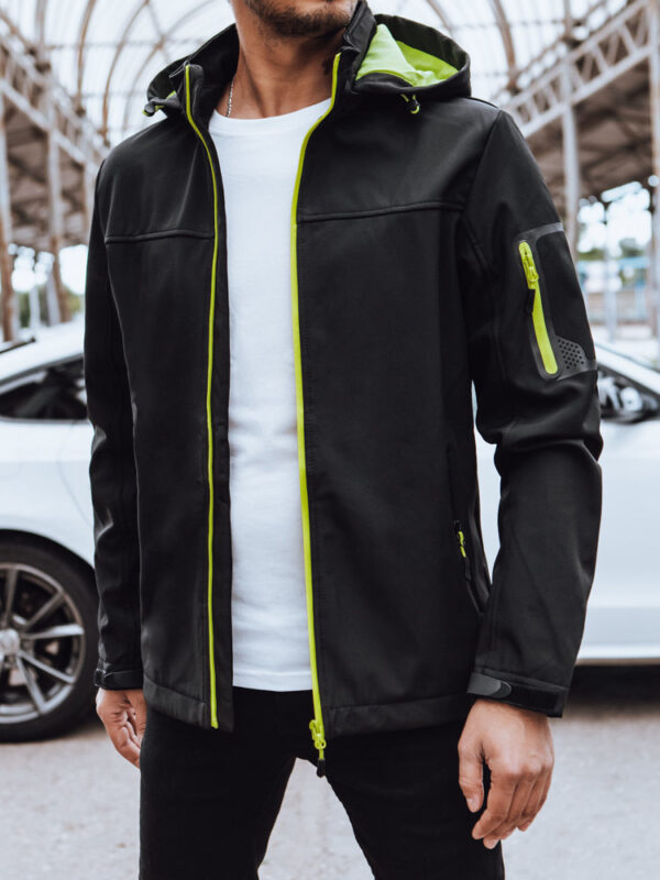 Férfi softshell Szín Fekete DSTREET