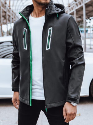 Férfi softshell Szín Sötétszürke DSTREET