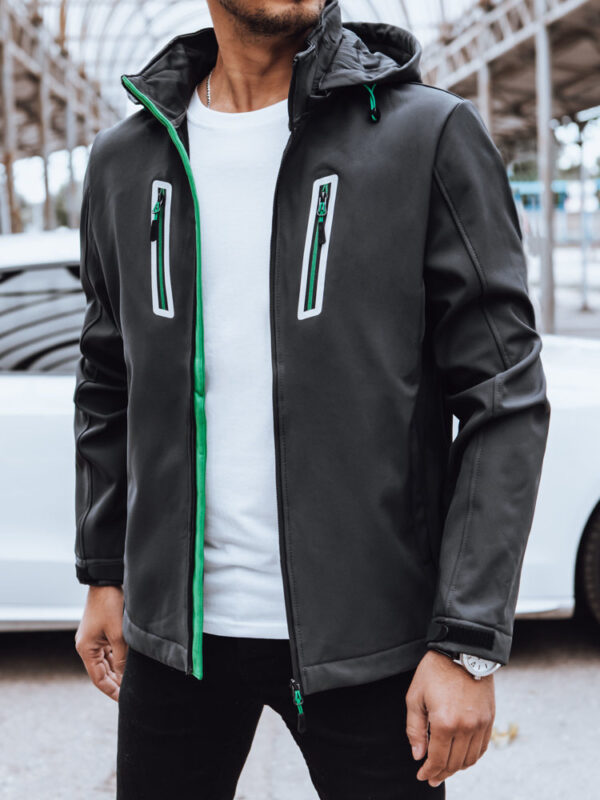 Férfi softshell Szín Sötétszürke DSTREET