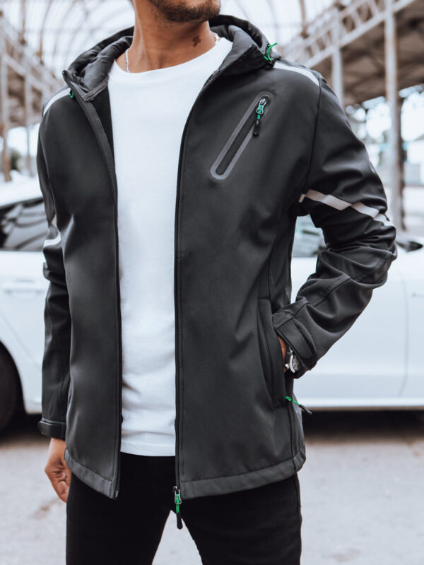 Férfi softshell Szín Sötétszürke DSTREET