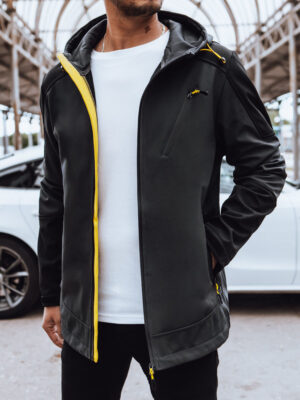Férfi softshell Szín Sötétszürke DSTREET