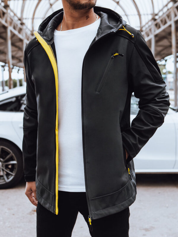 Férfi softshell Szín Sötétszürke DSTREET