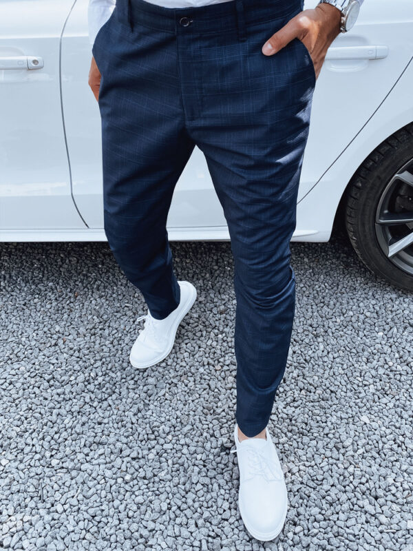 Férfi sötétkék chino nadrág Dstreet