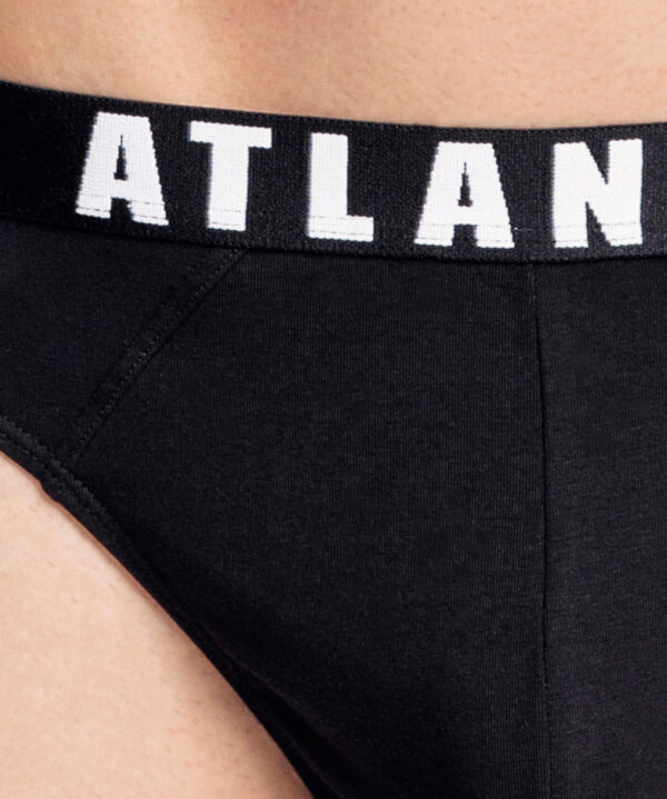 Férfi sportnadrág ATLANTIC 3Pack - fekete