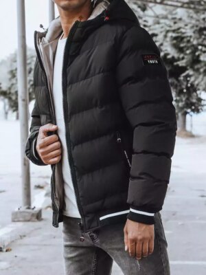 Férfi téli dzseki Szín Fekete DSTREET