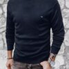 Férfi téli pulóver Szín Gránátkék DSTREET