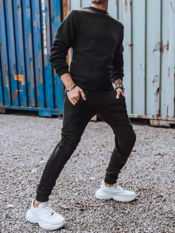 Férfi tréningruha fekete Dstreet