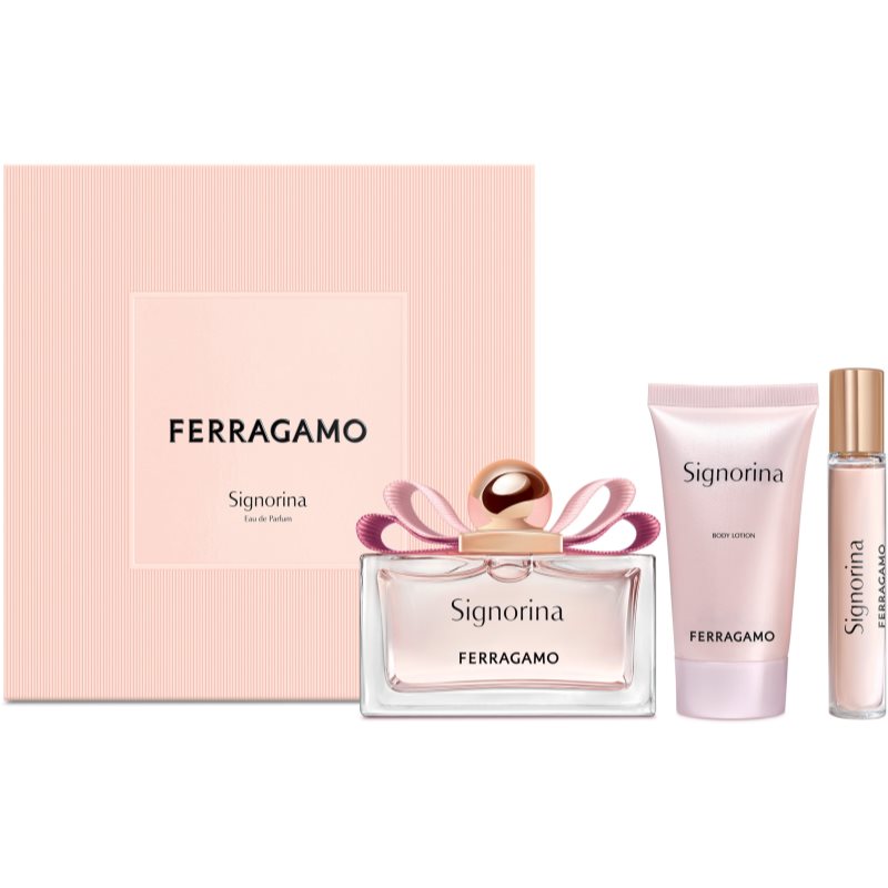 Ferragamo Signorina ajándékszett hölgyeknek-ár