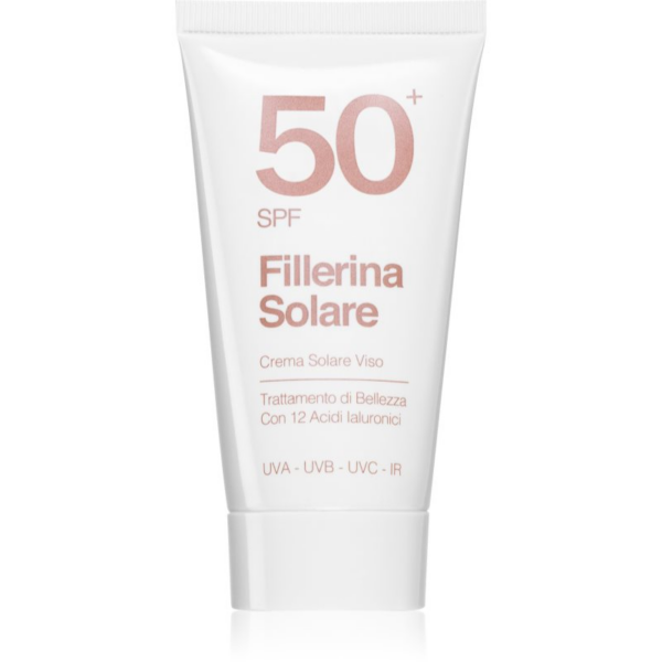 Fillerina Sun Beauty Crema Solare Viso napozókrém arcra SPF 50 50 ml