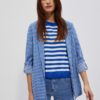 Finely plaid jacket