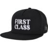 First Class P Cap Black