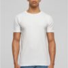 Fitted stretch T-shirt white