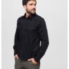 Flanellshirt black