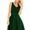 Flared dress with a Numoco neckline