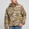 Fleece Pull Over Windbreaker Tactical Camouflage