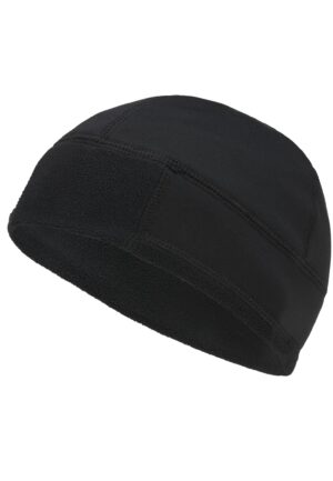 Fleece beanie BW black