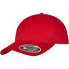 Flexfit 110 Curved Visor Snapback Red