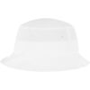 Flexfit Cotton Twill Bucket White Hat